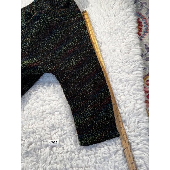 Glenmont Designs Cardigan Sweater 1X Multi Hand Knit Heavyweight Shawl Collar - Picture 6 of 8